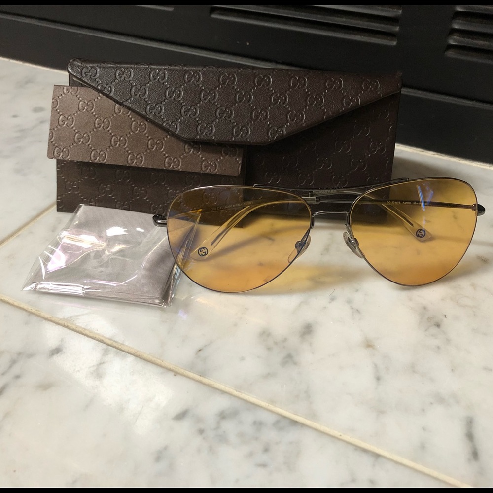 Gucci Aviator Sunglasses
